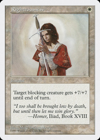 Righteousness [Fifth Edition] | Jack's On Queen