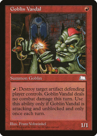 Goblin Vandal [Weatherlight] | Jack's On Queen