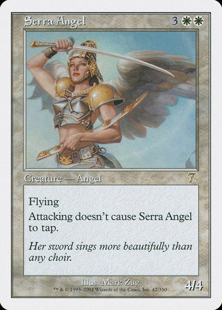 Serra Angel [Seventh Edition] | Jack's On Queen