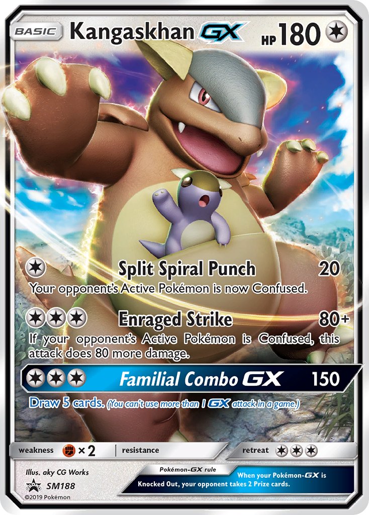 Kangaskhan GX (SM188) [Sun & Moon: Black Star Promos] | Jack's On Queen