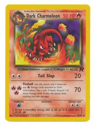 Dark Charmeleon (32/82) (W Stamped Promo) [Team Rocket Unlimited] | Jack's On Queen