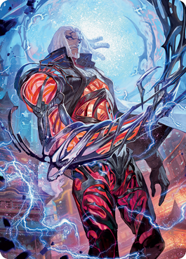 Tezzeret, Betrayer of Flesh Art Card [Kamigawa: Neon Dynasty Art Series] | Jack's On Queen