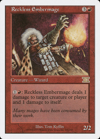 Reckless Embermage [Classic Sixth Edition] | Jack's On Queen