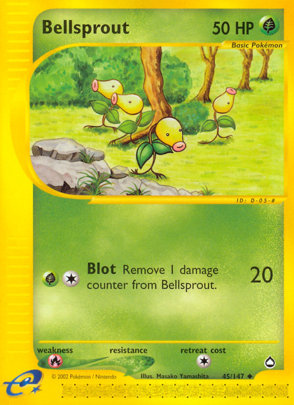 Bellsprout (45/147) [Aquapolis] | Jack's On Queen