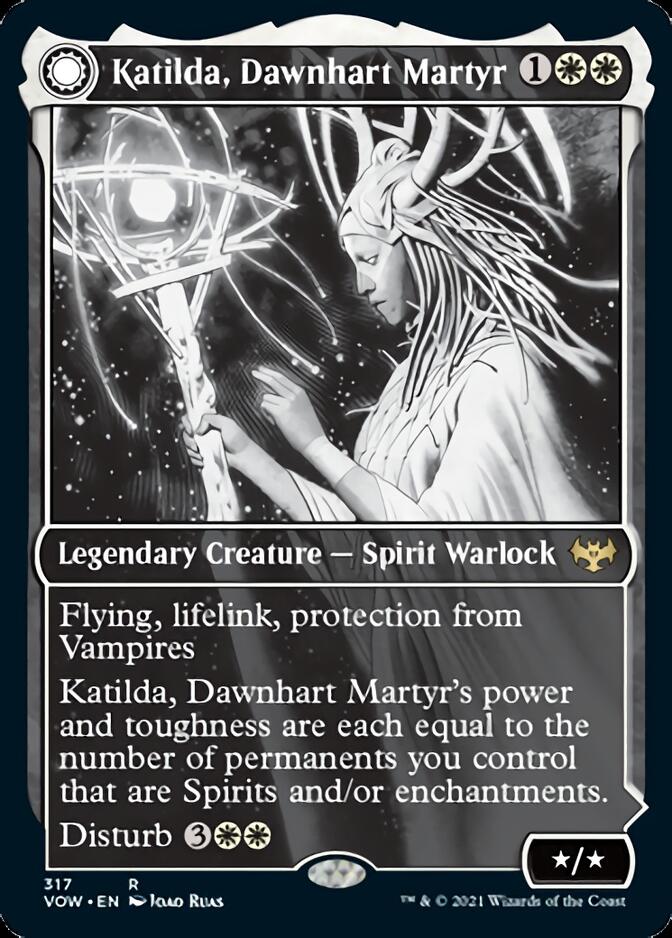 Katilda, Dawnhart Martyr // Katilda's Rising Dawn (Showcase Eternal Night) [Innistrad: Crimson Vow] | Jack's On Queen