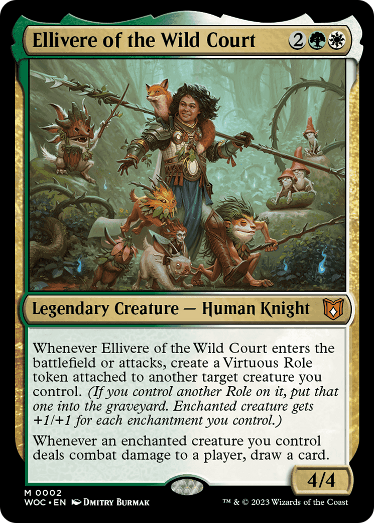 Ellivere of the Wild Court [Wilds of Eldraine Commander] | Jack's On Queen