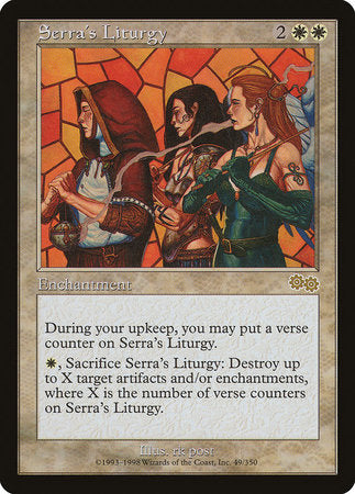 Serra's Liturgy [Urza's Saga] | Jack's On Queen