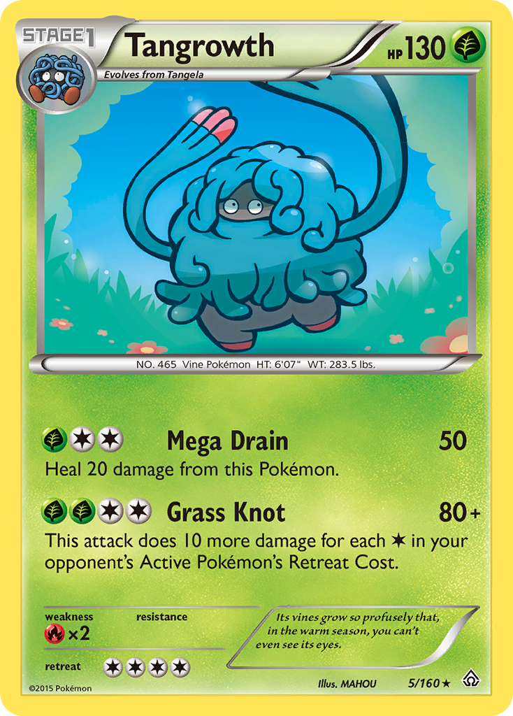 Tangrowth (5/160) [XY: Primal Clash] | Jack's On Queen