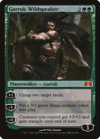 Garruk Wildspeaker [Duels of the Planeswalkers Promos 2009] | Jack's On Queen