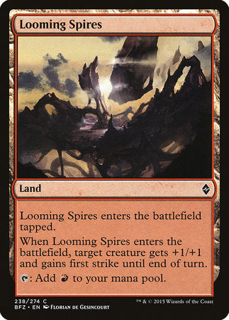 Looming Spires [Battle for Zendikar] | Jack's On Queen