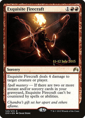 Exquisite Firecraft [Magic Origins Promos] | Jack's On Queen