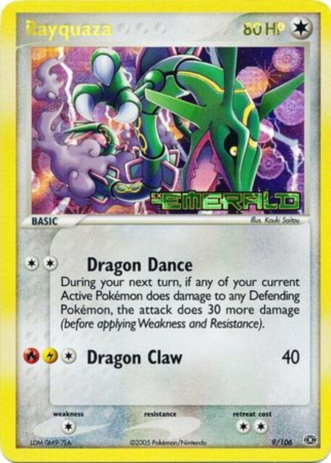 Rayquaza (9/106) (Stamped) [EX: Emerald] | Jack's On Queen