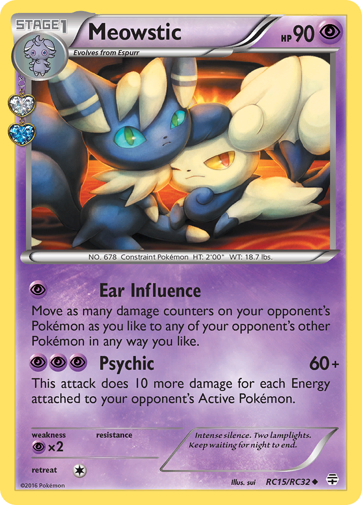 Meowstic (RC15/RC32) [XY: Generations] | Jack's On Queen