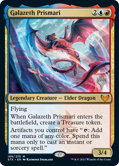 Galazeth Prismari (Promo Pack) [Strixhaven: School of Mages Promos] | Jack's On Queen