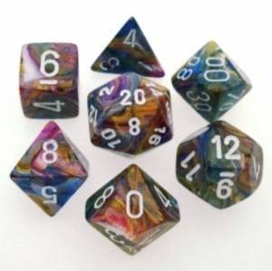 Chessex: Polyhedral Festive™ Dice sets | Jack's On Queen