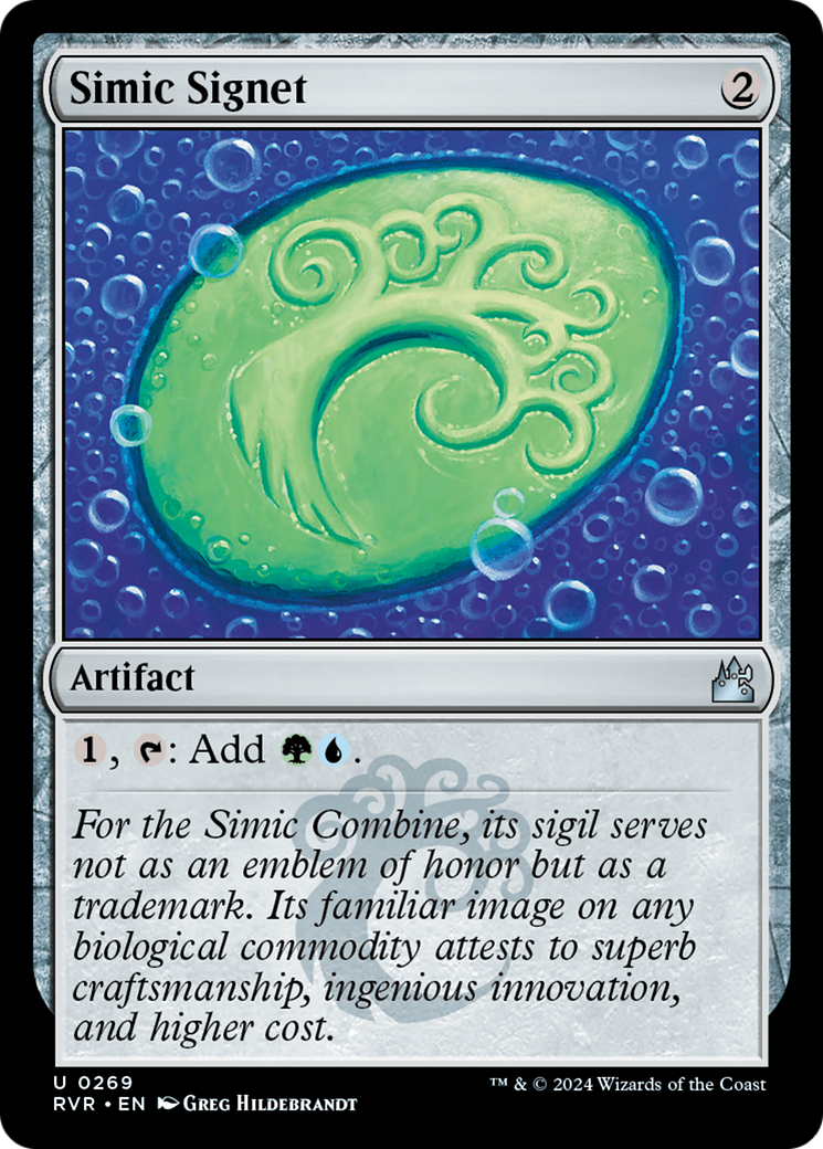 Simic Signet [Ravnica Remastered] | Jack's On Queen