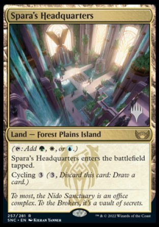 Spara's Headquarters (Promo Pack) [Streets of New Capenna Promos] | Jack's On Queen
