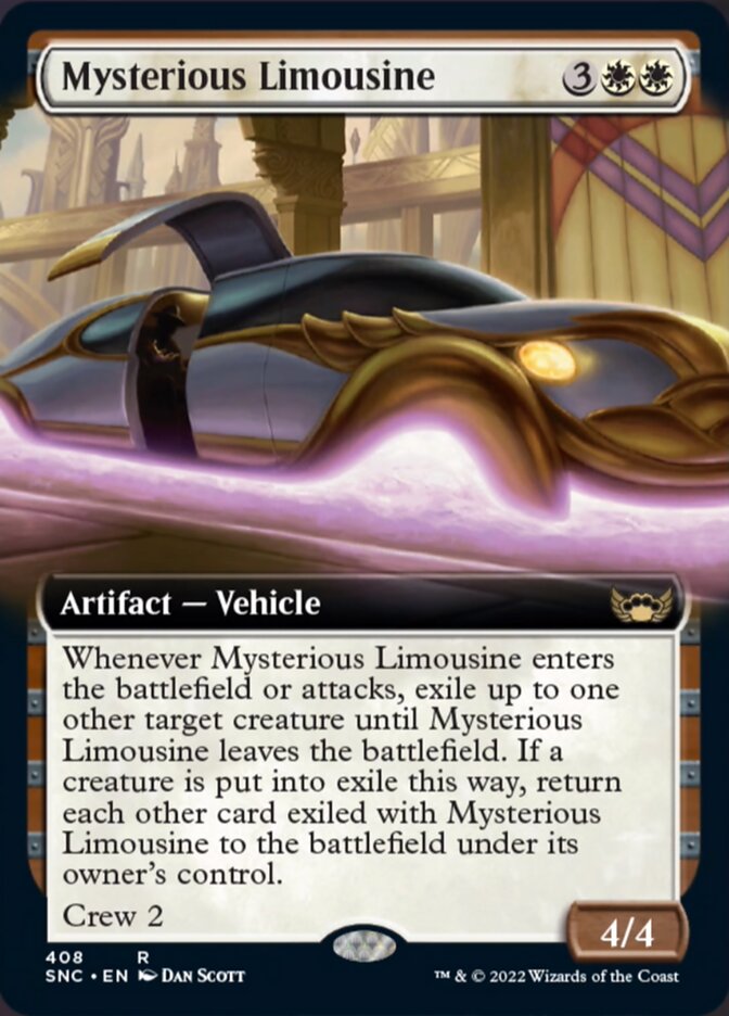 Mysterious Limousine (Extended Art) [Streets of New Capenna] | Jack's On Queen