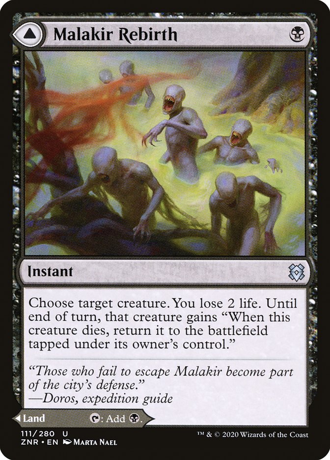 Malakir Rebirth // Malakir Mire [Zendikar Rising] | Jack's On Queen