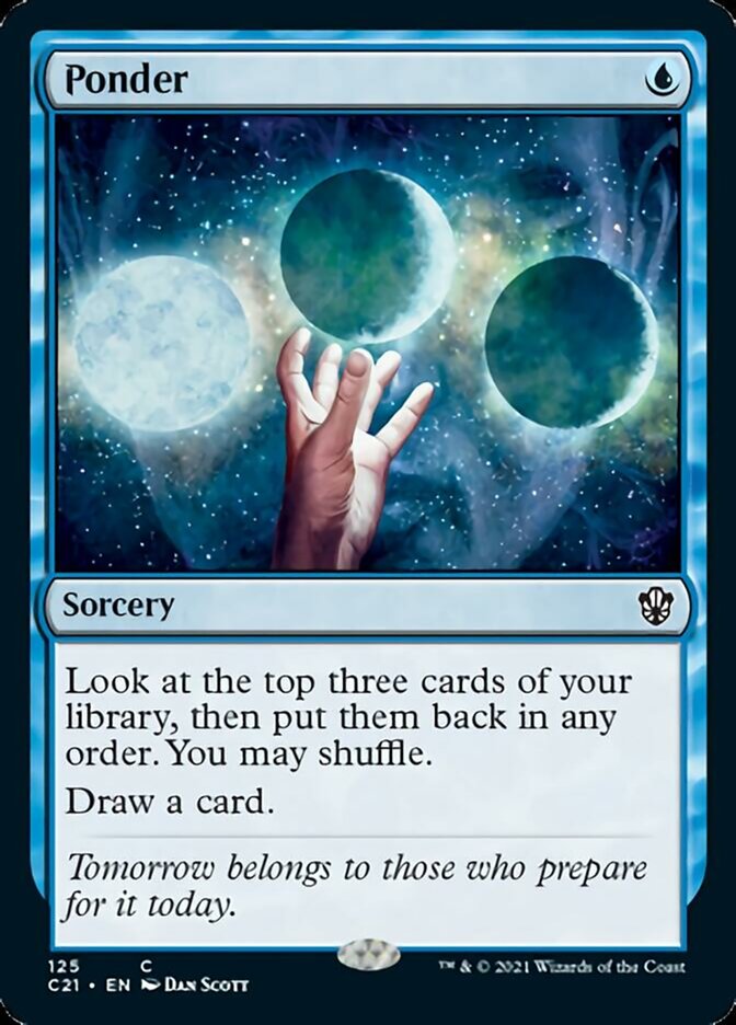 Ponder [Commander 2021] | Jack's On Queen