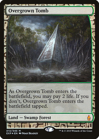 Overgrown Tomb [Zendikar Expeditions] | Jack's On Queen