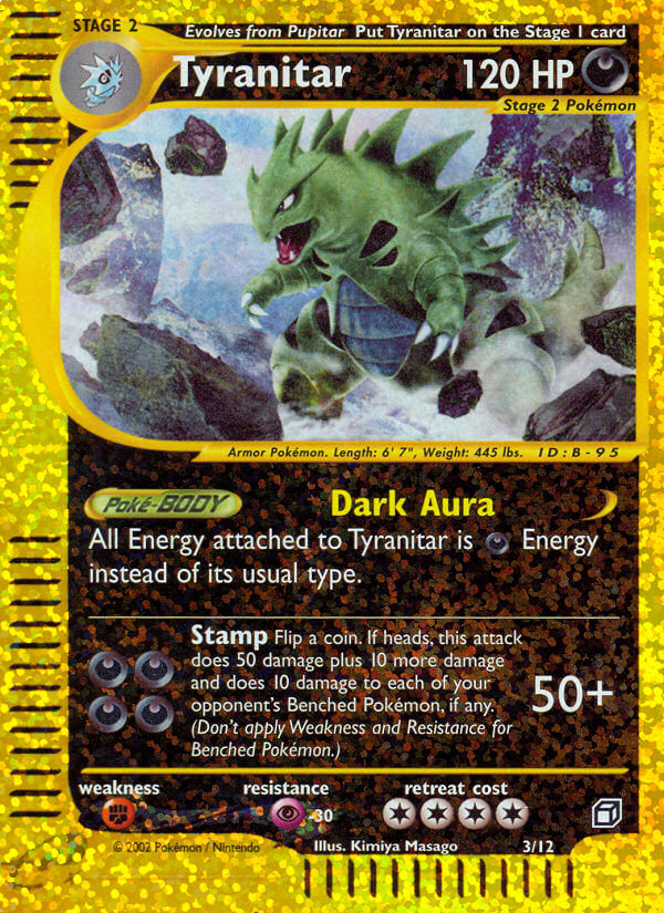 Tyranitar (3/12) [Box Topper] | Jack's On Queen