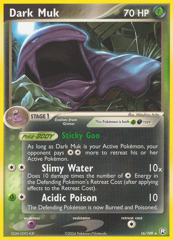 Dark Muk (16/109) [EX: Team Rocket Returns] | Jack's On Queen