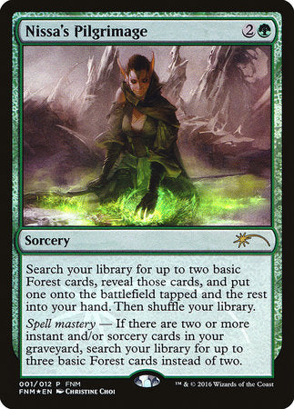 Nissa's Pilgrimage [Friday Night Magic 2016] | Jack's On Queen