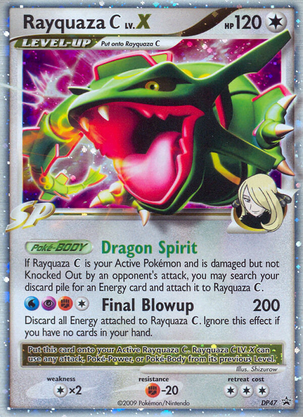 Rayquaza C LV.X (DP47) [Diamond & Pearl: Black Star Promos] | Jack's On Queen