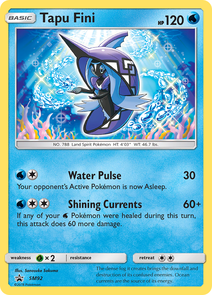 Tapu Fini (SM92) [Sun & Moon: Black Star Promos] | Jack's On Queen