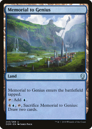 Memorial to Genius [Dominaria] | Jack's On Queen