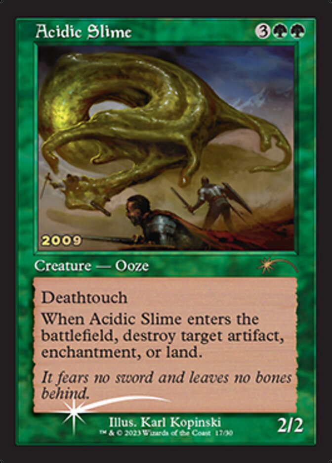 Acidic Slime [30th Anniversary Promos] | Jack's On Queen