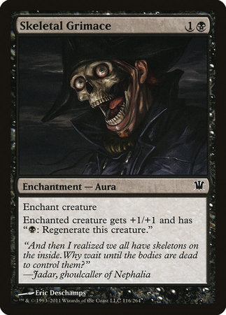 Skeletal Grimace [Innistrad] | Jack's On Queen