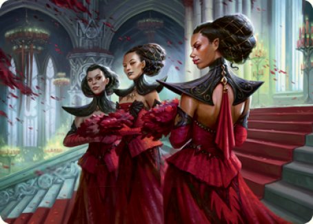 Olivia's Attendants Art Card [Innistrad: Crimson Vow Art Series] | Jack's On Queen