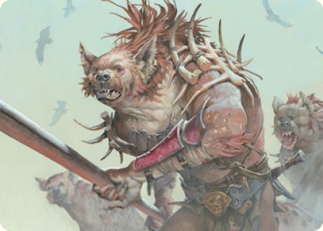 Gnoll Art Card [Dungeons & Dragons: Adventures in the Forgotten Realms Art Series] | Jack's On Queen