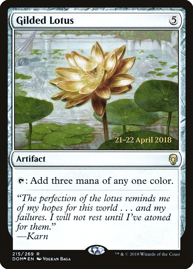 Gilded Lotus  [Dominaria Prerelease Promos] | Jack's On Queen