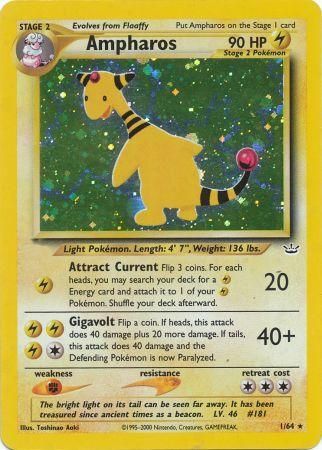 Ampharos (1/64) [Neo Revelation Unlimited] | Jack's On Queen