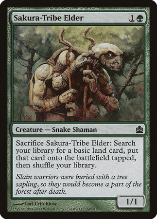 Sakura-Tribe Elder [Commander 2011] | Jack's On Queen