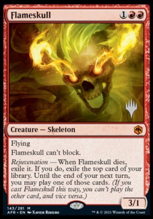 Flameskull (Promo Pack) [Dungeons & Dragons: Adventures in the Forgotten Realms Promos] | Jack's On Queen
