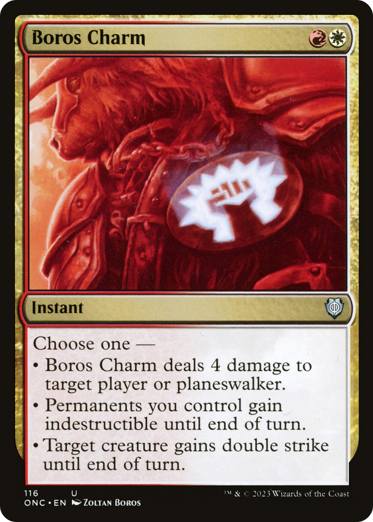 Boros Charm [Phyrexia: All Will Be One Commander] | Jack's On Queen