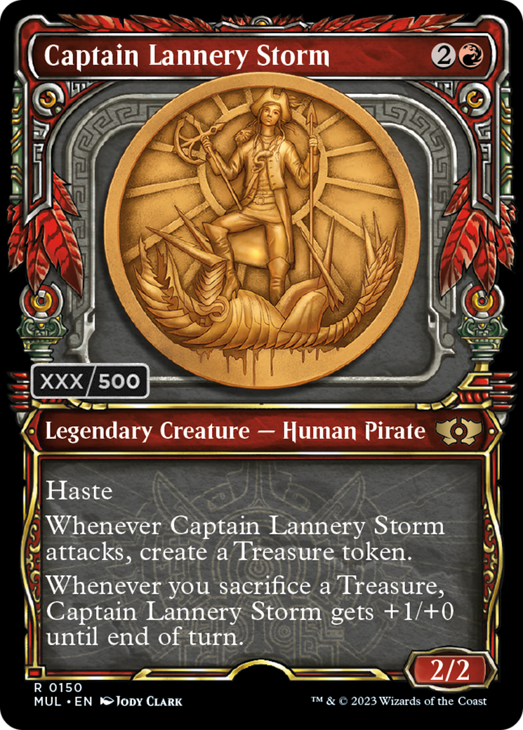 Captain Lannery Storm (Serialized) [Multiverse Legends] | Jack's On Queen