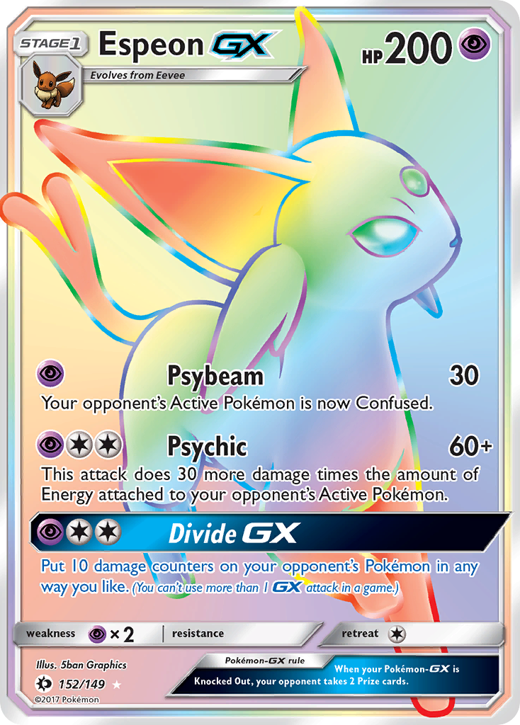 Espeon GX (152/149) [Sun & Moon: Base Set] | Jack's On Queen