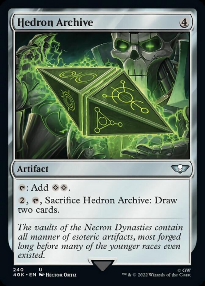 Hedron Archive (Surge Foil) [Universes Beyond: Warhammer 40,000] | Jack's On Queen
