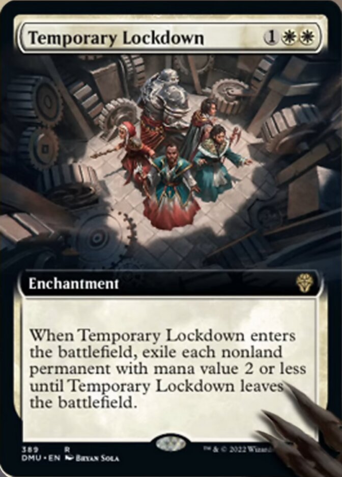 Temporary Lockdown (Extended Art) [Dominaria United] | Jack's On Queen