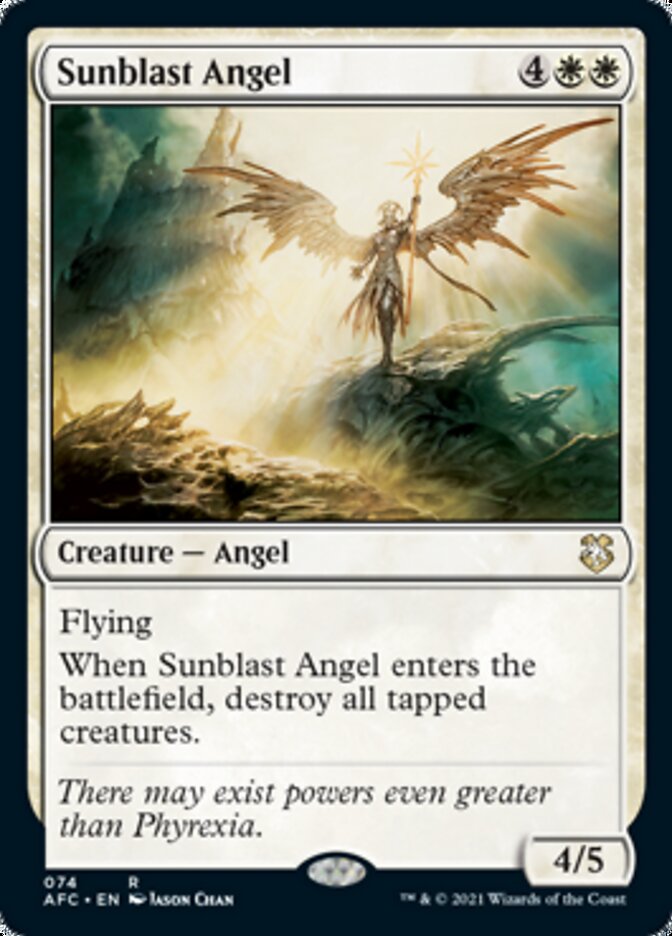 Sunblast Angel [Dungeons & Dragons: Adventures in the Forgotten Realms Commander] | Jack's On Queen