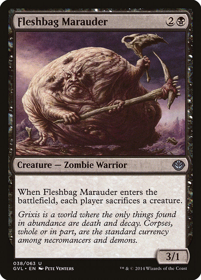 Fleshbag Marauder (Garruk vs. Liliana) [Duel Decks Anthology] | Jack's On Queen