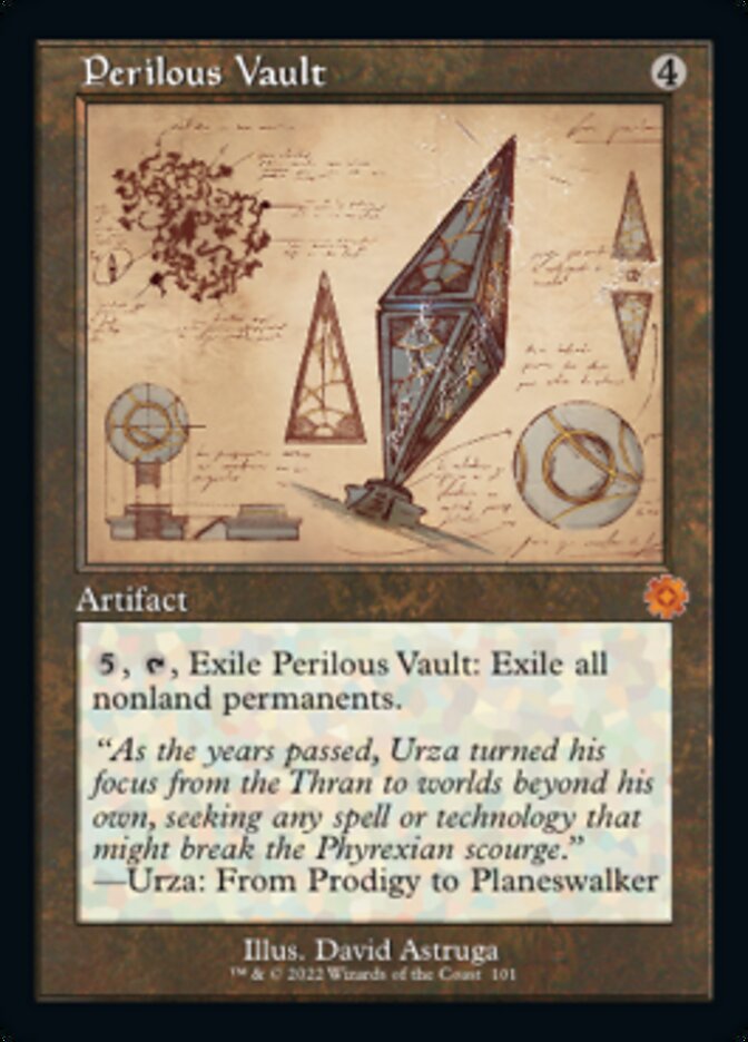 Perilous Vault (Retro Schematic) [The Brothers' War Retro Artifacts] | Jack's On Queen