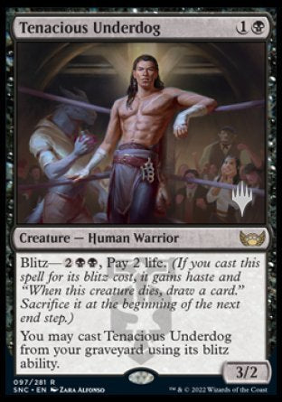 Tenacious Underdog (Promo Pack) [Streets of New Capenna Promos] | Jack's On Queen