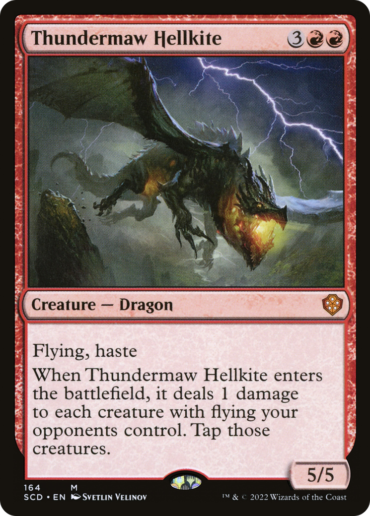 Thundermaw Hellkite [Starter Commander Decks] | Jack's On Queen