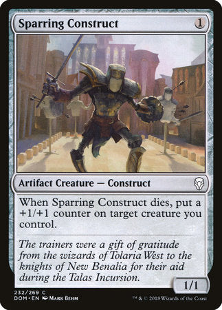 Sparring Construct [Dominaria] | Jack's On Queen